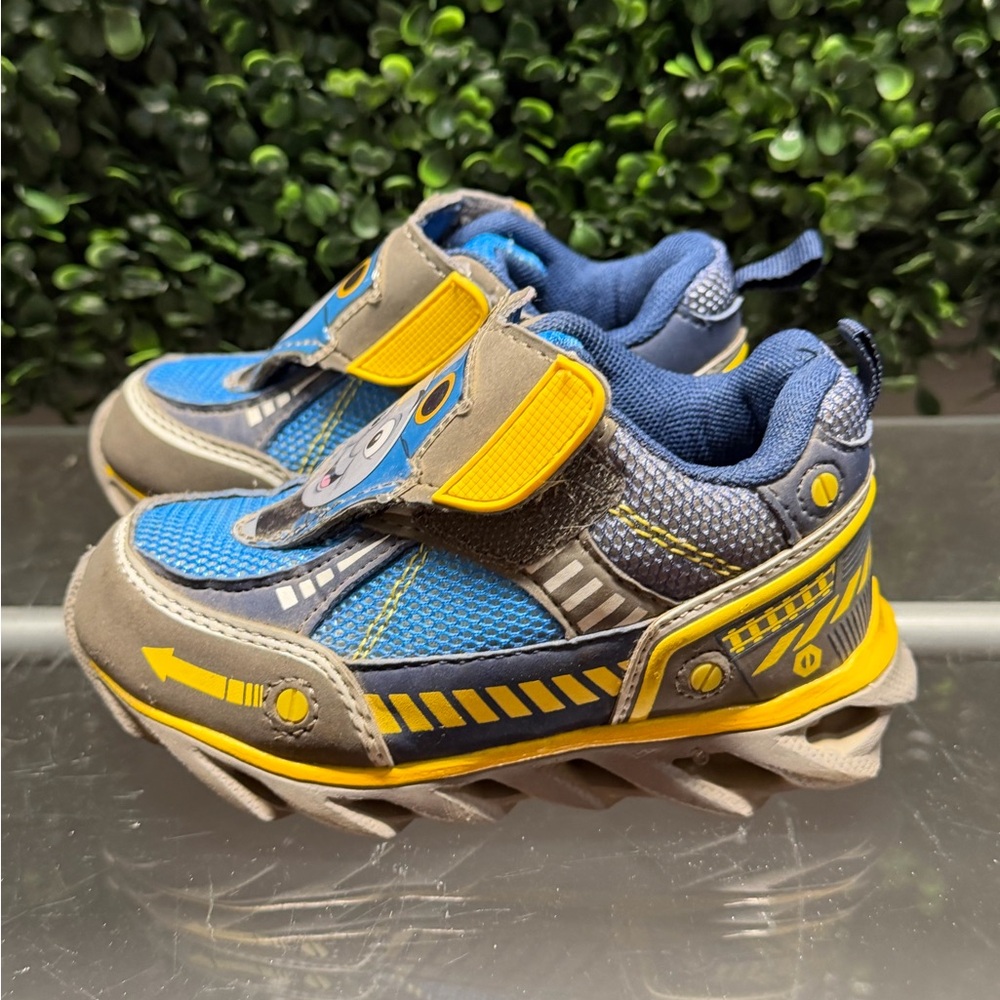 Thomas & Friends Blue and Yellow Kids' Sneakers with Character Face - Picture 5 of 6